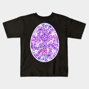 Easter Egg Pysanky Style | Cherie's Art(c)2021 Kids T-Shirt